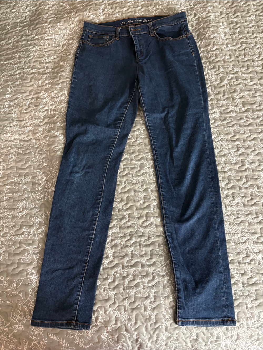 Victoria's Secret Dark Blue Skinny Jeans